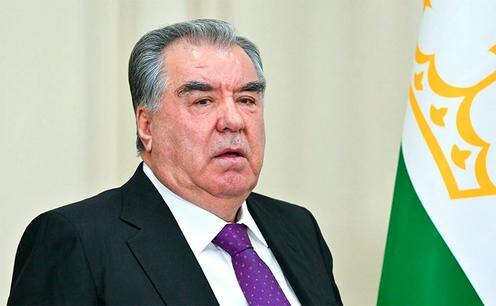 Эмомали Рахмон. Фото с сайта kremlin.ru