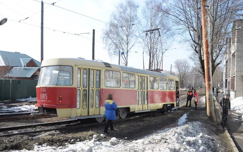    Трамваи не идут на Буммаш в Ижевске