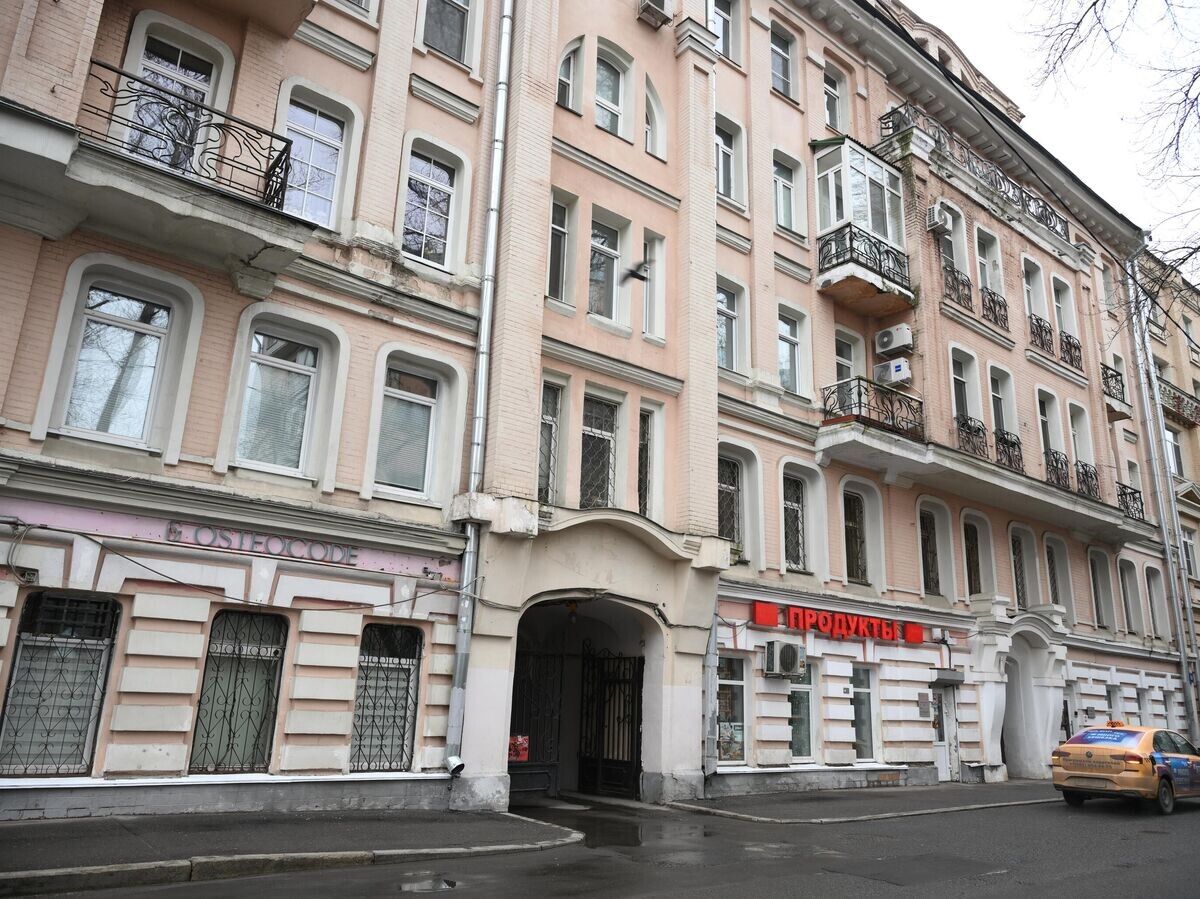    Жилой дом в Фурманном переулке© РИА Новости / Владимир Астапкович