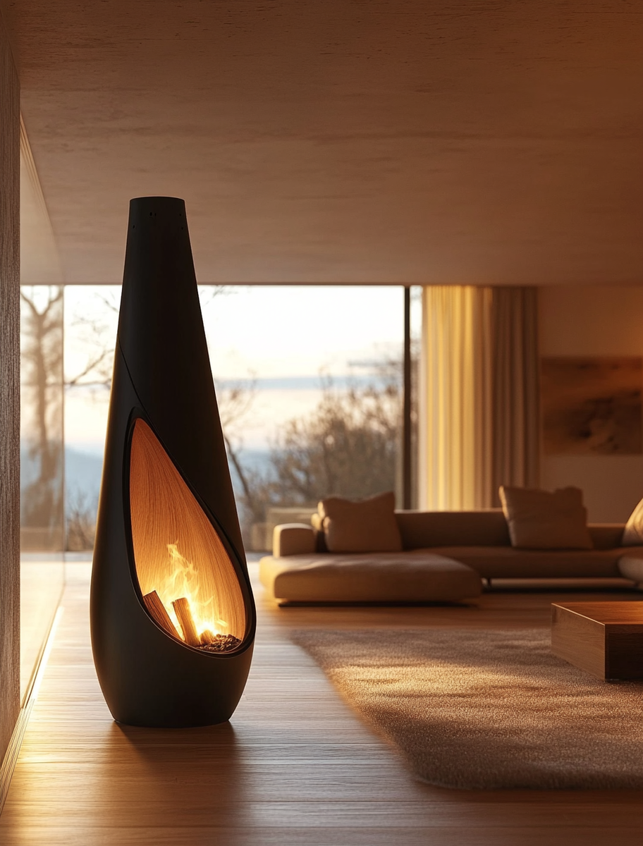    Элегантные биокамины Airtone Andalle: Уют и Стиль в Современном Интерьере Kamin