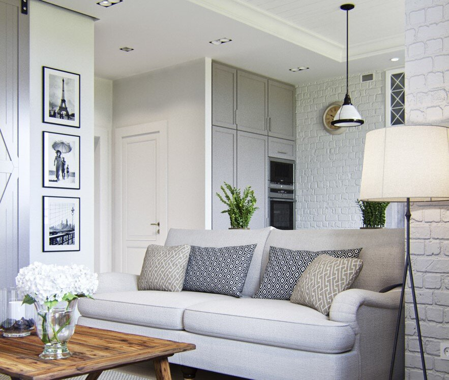 Современное исполнение традиционного прованского стиля в интерьере
