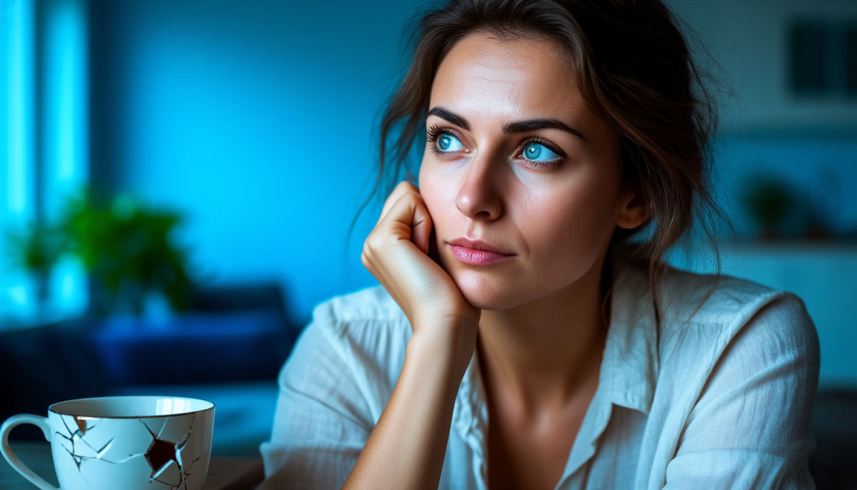 У разбитой чашки