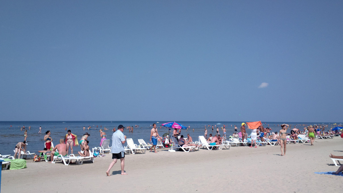 Пляж в Юрмале © CC BY 2.0 / Jami Jaakonen