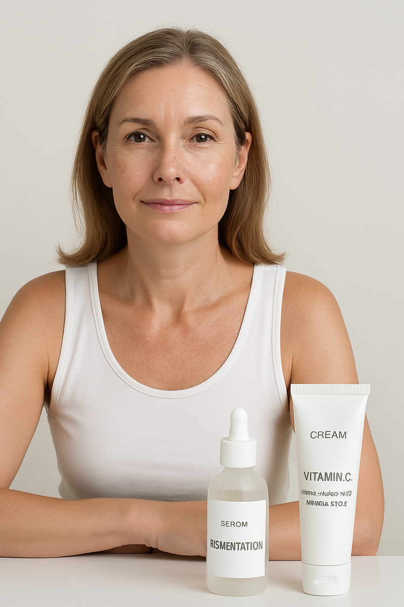 Как выбрать крем для кожи с пигментацией после 40 лет