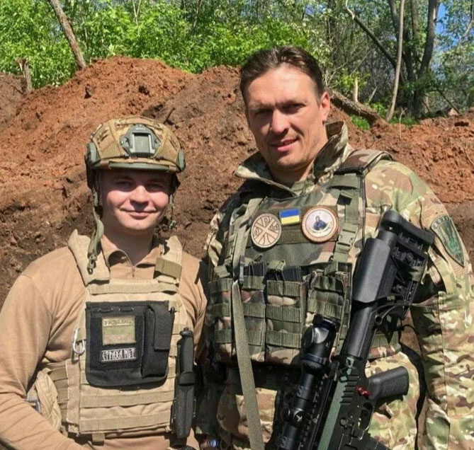 Лицо, висевшее в боксерском клубе Донецка – боевик (хоть и потешный) ВСУ Источник: украинский сегмент соцсетей