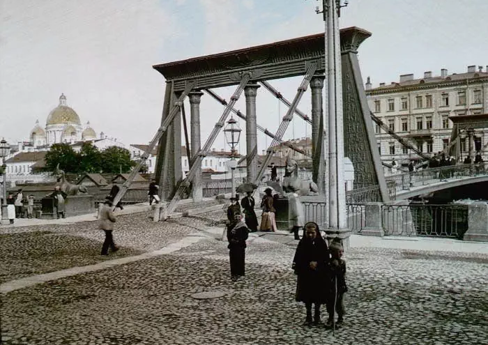 Египетский мост в 1896 году