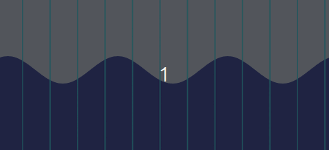 А вот кораблик уже и по волнам плавает