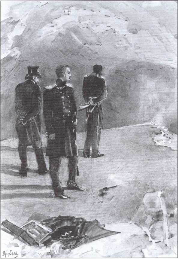 Дуэль. Художник М. А. Врубель. Источник: lermontov-lit