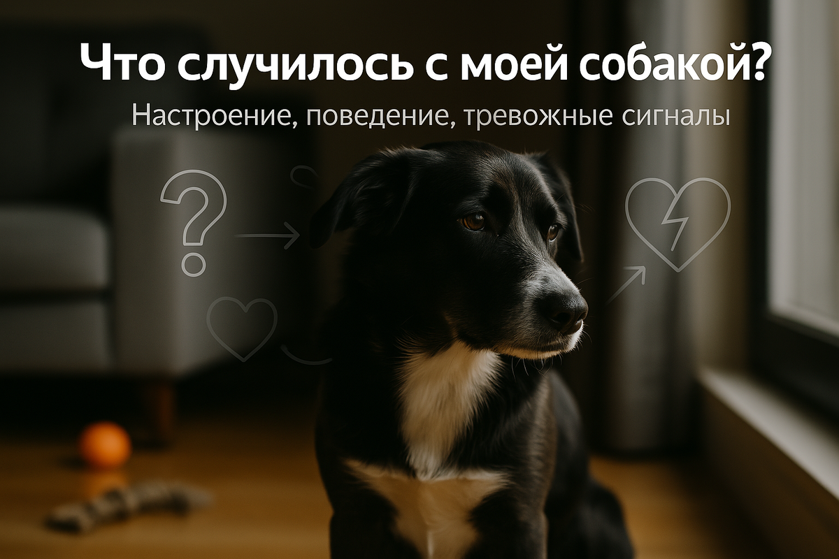 Когда собака меняет свое поведение