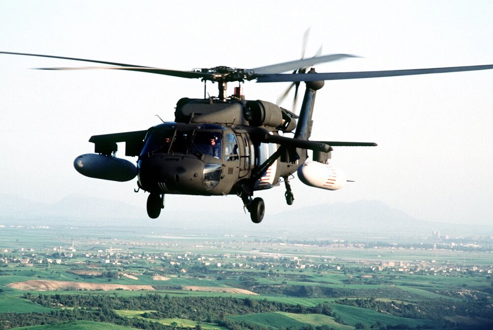    UH-60 Black Hawk в ходе операции «Утешение». Фото: Commons.wikimedia.org