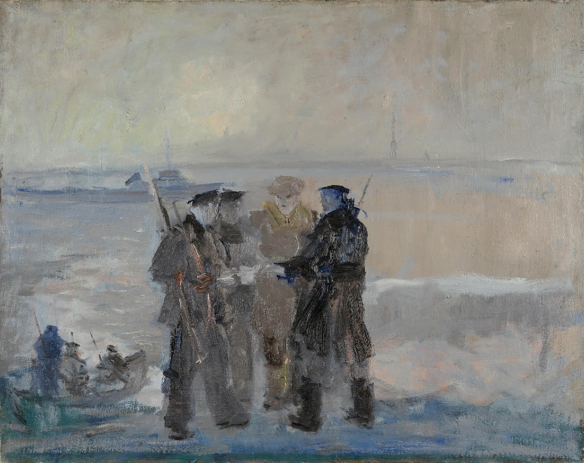 Вячеслав Пакулин, «Проверка документов», 1941–1942.