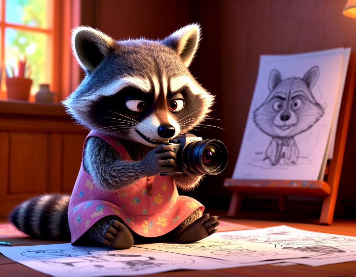 Арт Енотова сердится, но делать нечего...