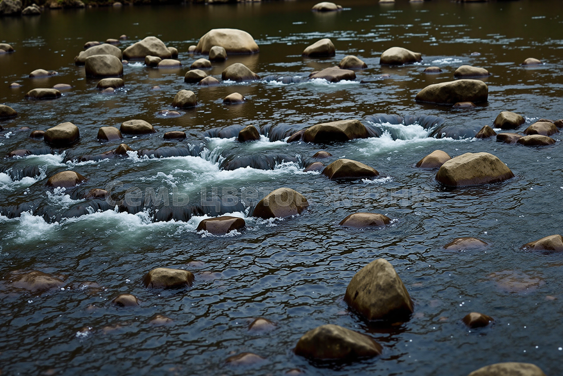 Адаптивность воды – находить путь среди препятствий