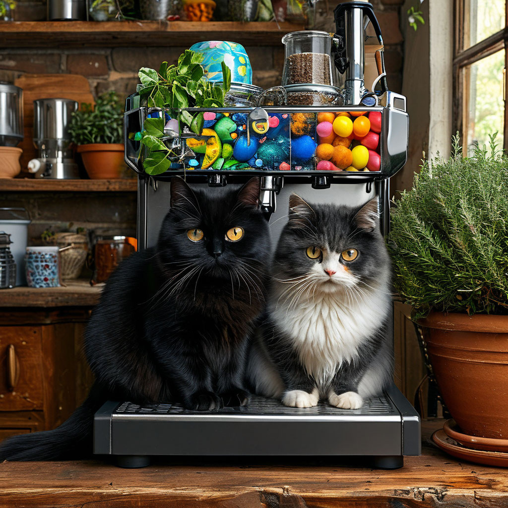 Кустоподстригательная кофемашина