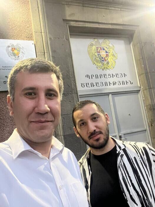 Рубен Меликян и Самвел Варданян - Sputnik Армения, 1920, 14.04.2025 © Photo : Social media of Ruben Melikyan