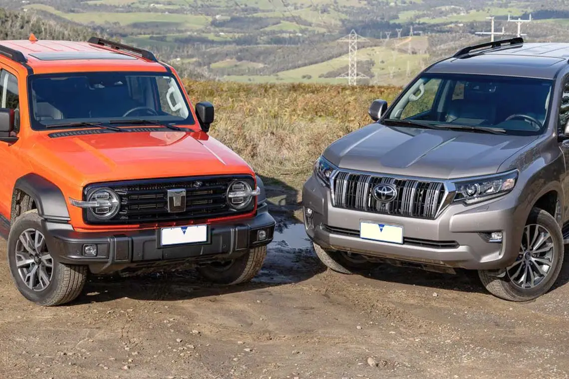 Танк 300 и Ленд Крузер