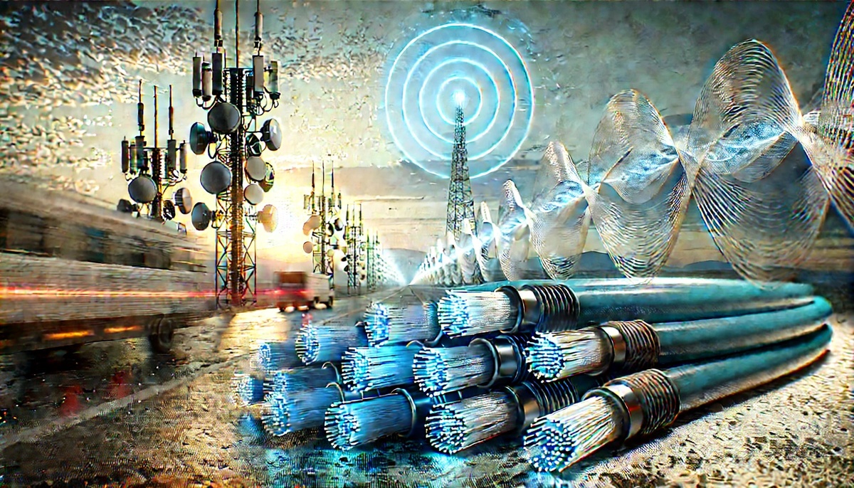 Радиосигнал против оптоволокна