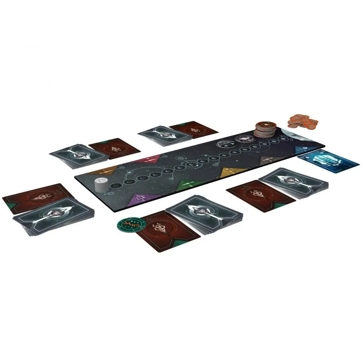 Трекер по центру.
