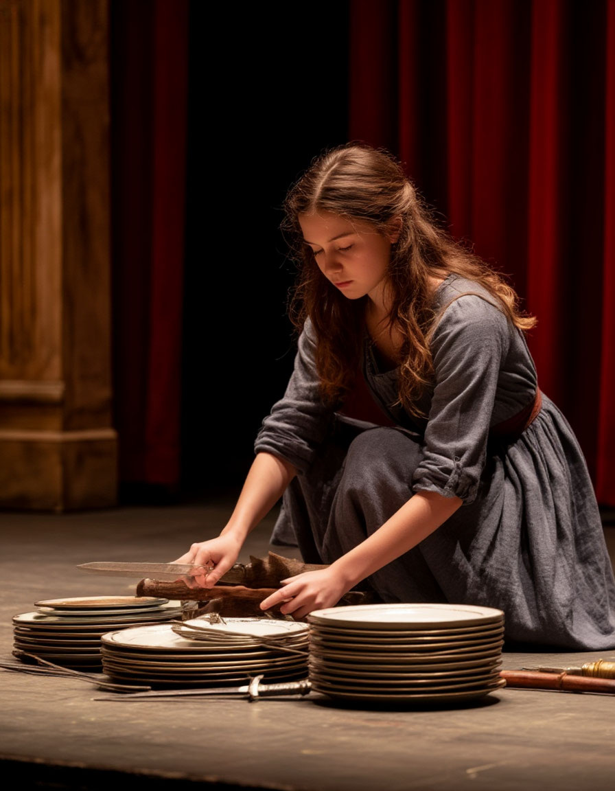 Профессия Реквизитор сцены театра!