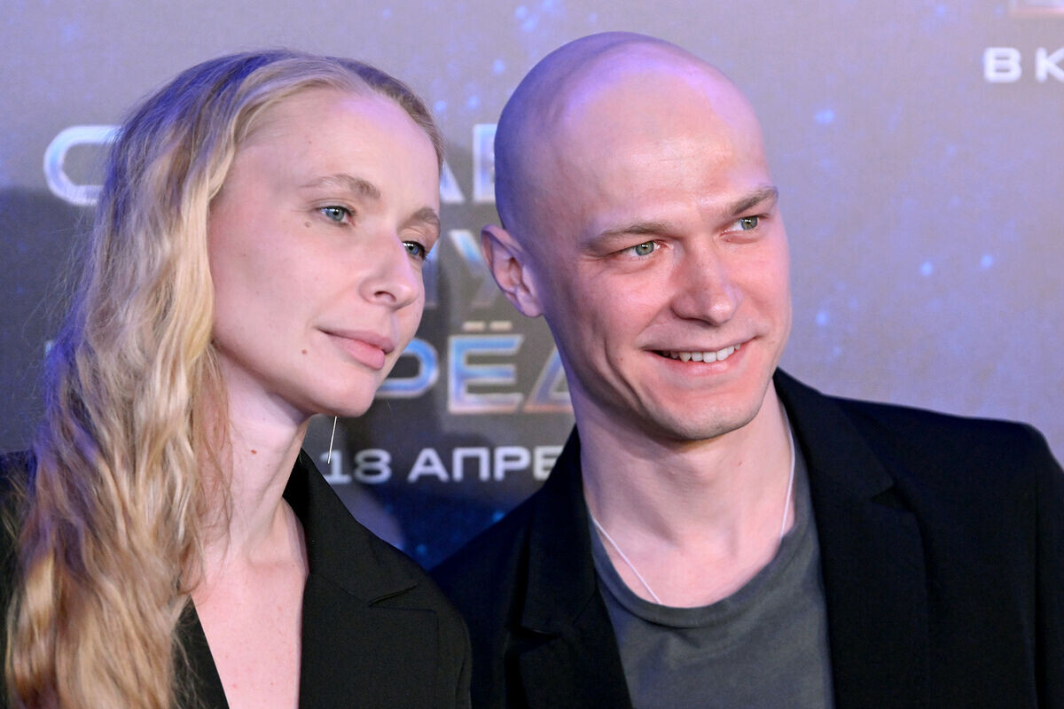 Юра Борисов с супругой Анной Шевчук