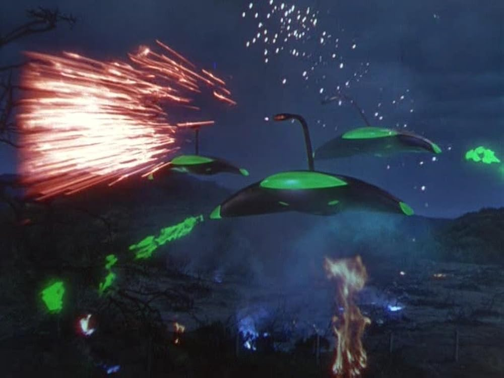 Кадр из фильма «The War of the Worlds». Режиссер: Байрон Хэскин. Производство: Paramount Pictures