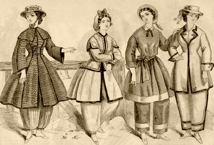 Купальники начала 19 века
