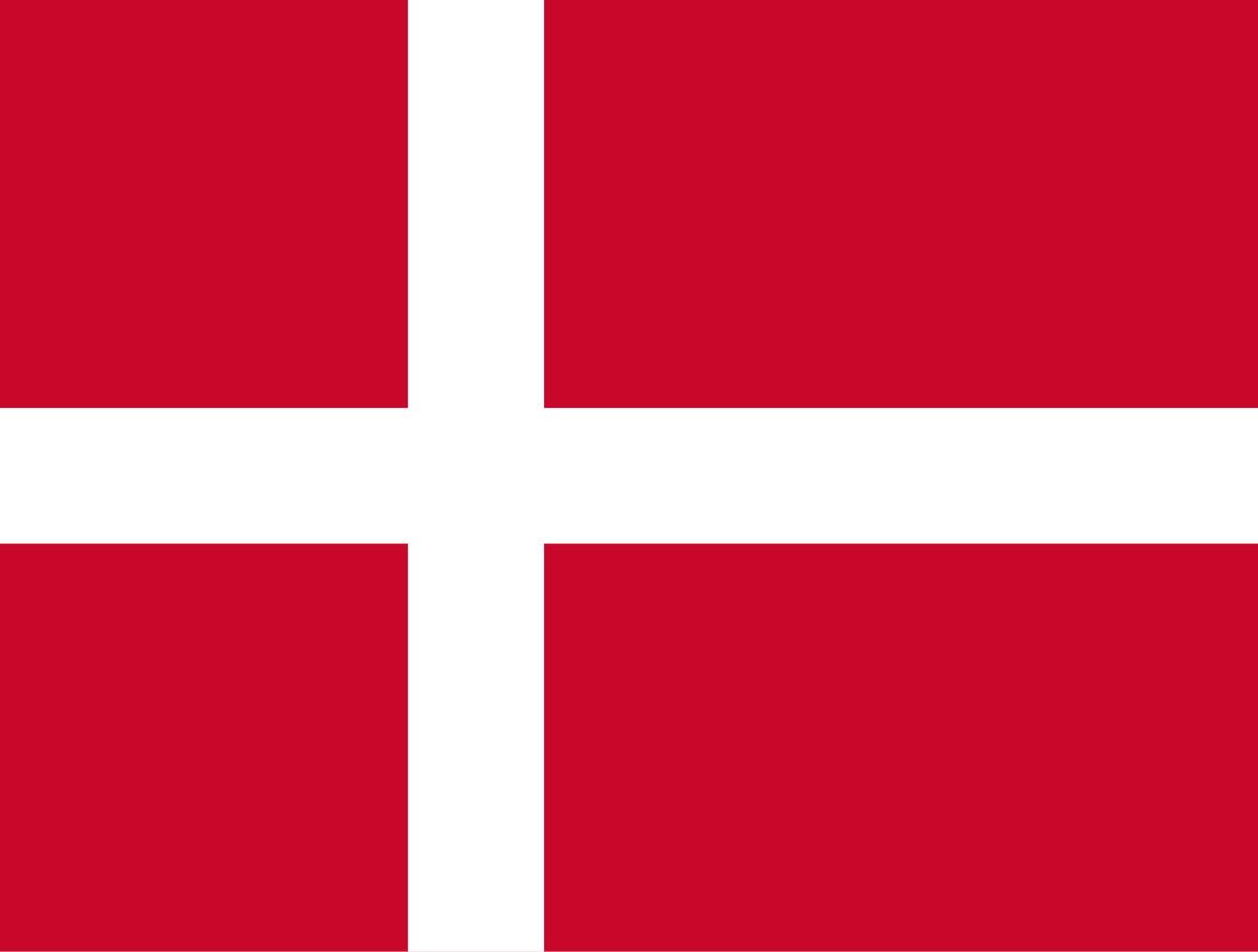 Флаг Королевства Дания