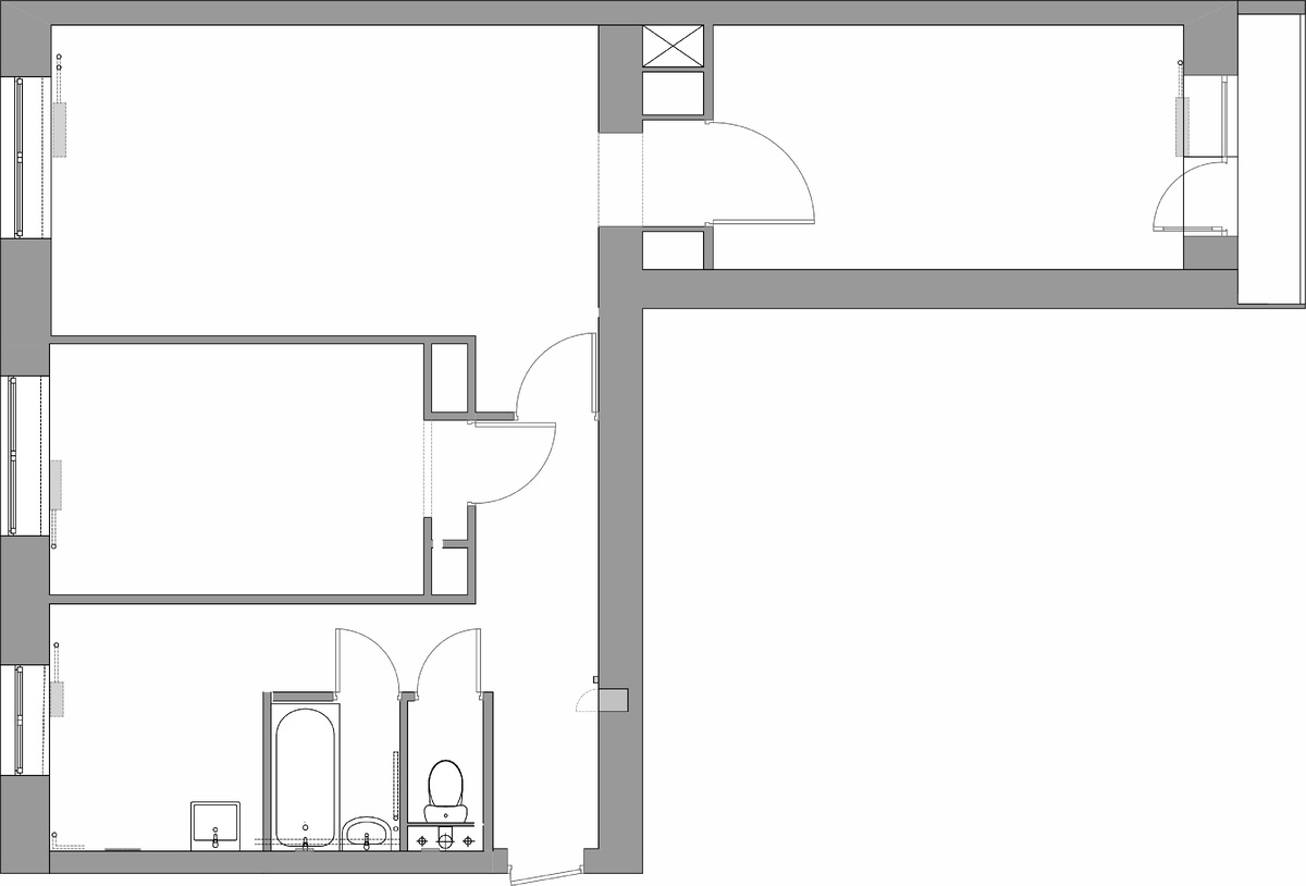 Обмерный план