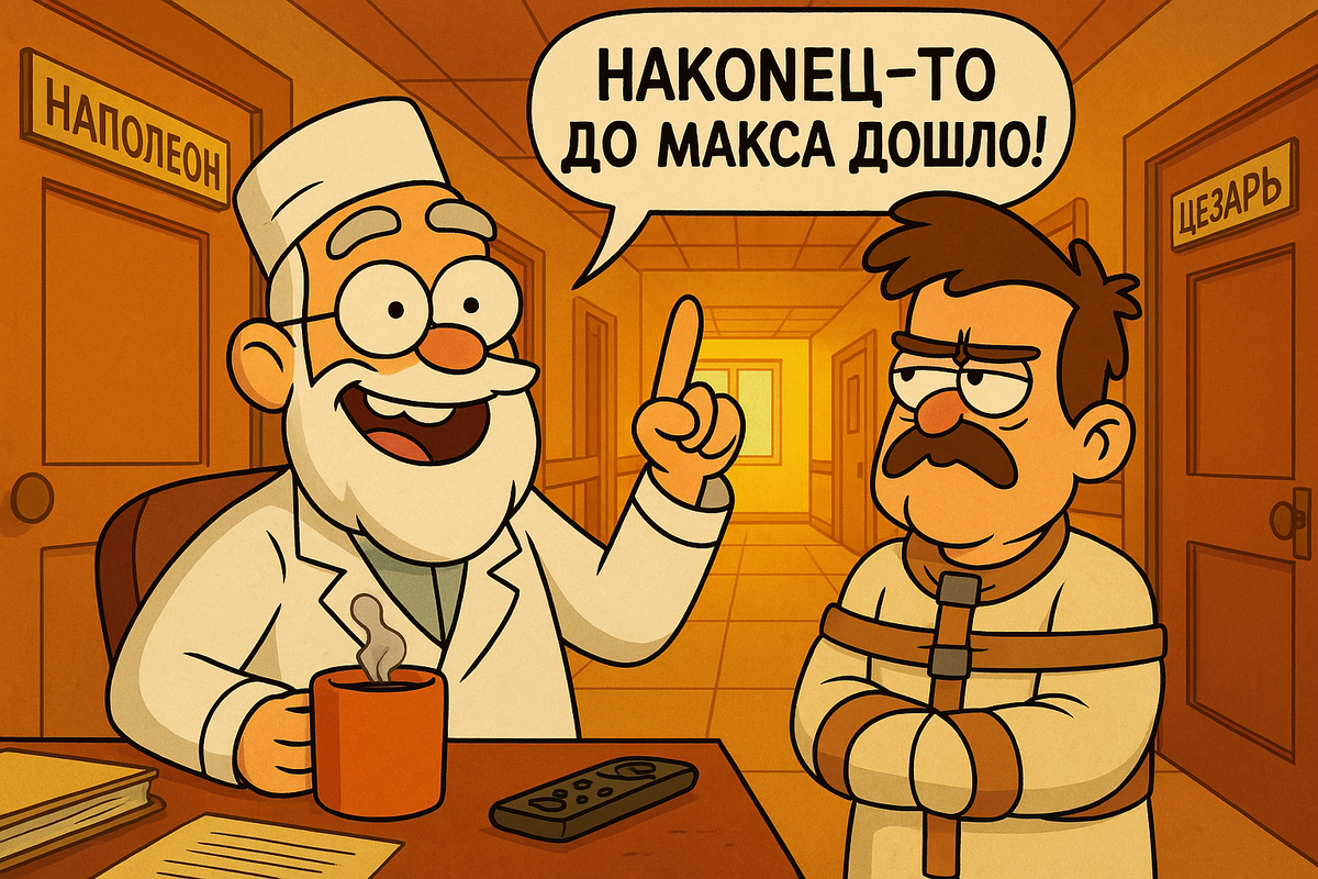 Максимка что то понял!