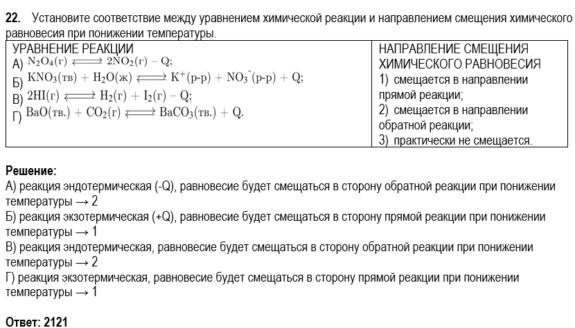 22 задание ЕГЭ химия 2025