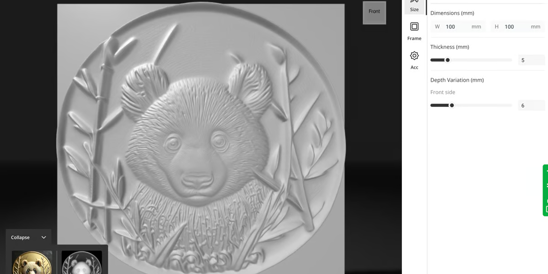 Рельефы Bambu Lab теперь стали лучше, они больше не являются "экспериментальной" функцией