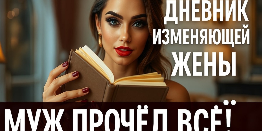 – Дневник изменяющей жены. – Муж прочел все...