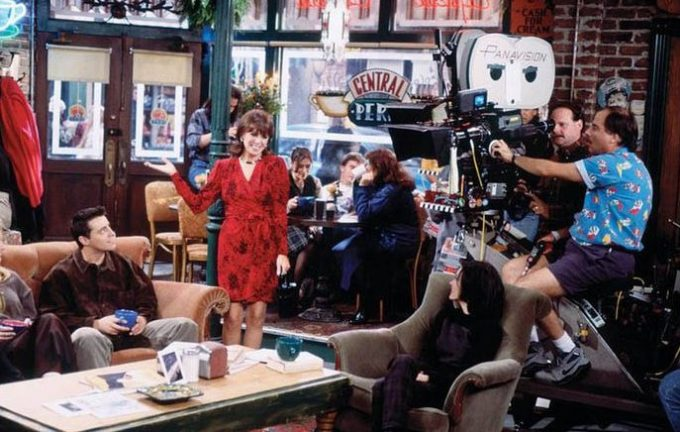 Съемки «Друзей»