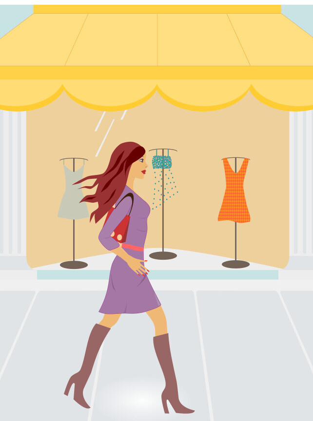 Я даже не заходила в дорогие магазины — заранее решала, что не смогу себе это позволить