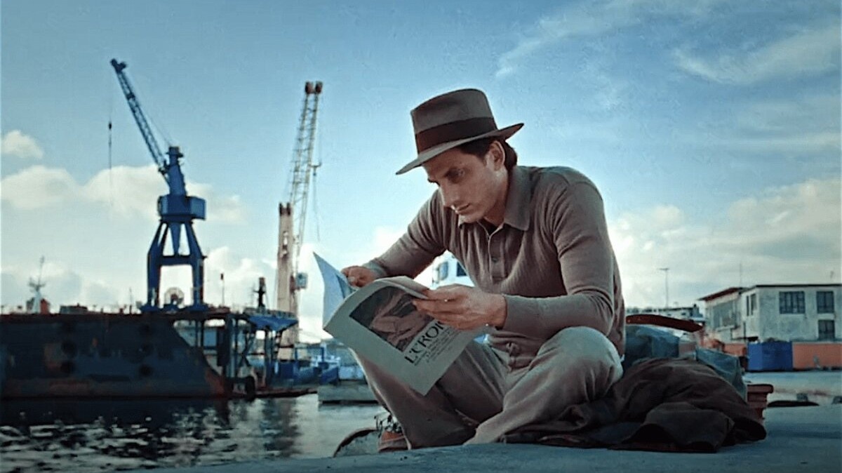 Кадр из фильма «Мартин Иден», 2019 год, режиссер Пьетро Марчелло