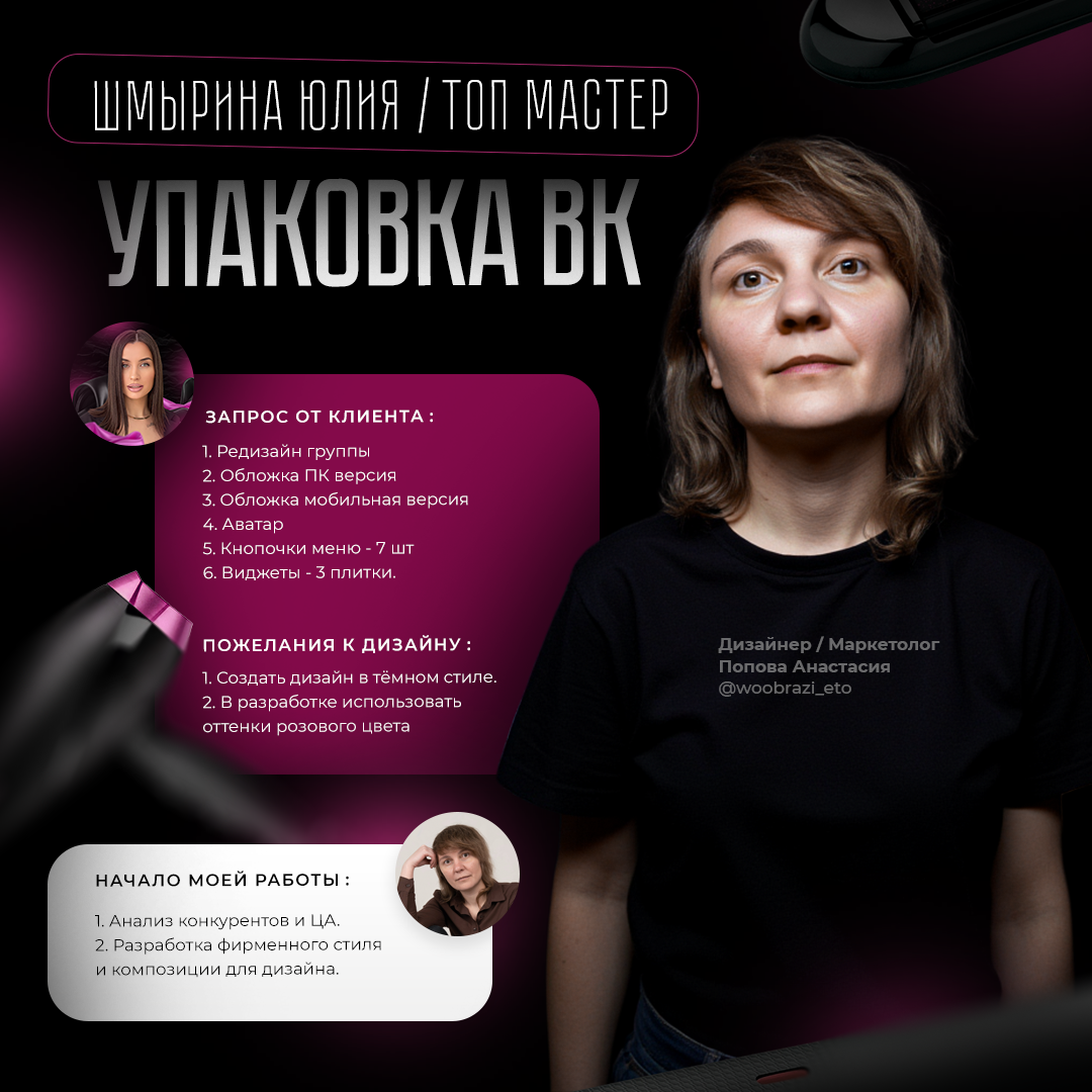 Дизайнер Анастасия Попова