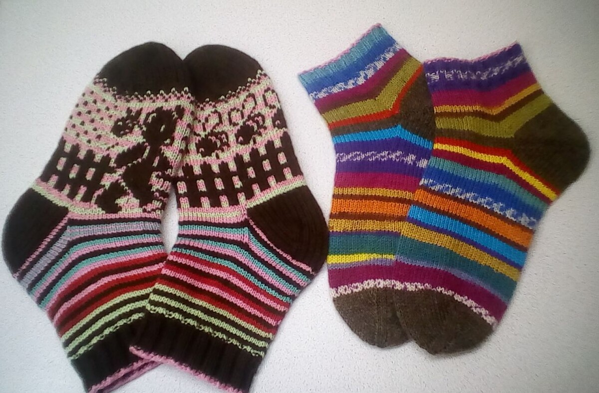 Мои веселые носочки