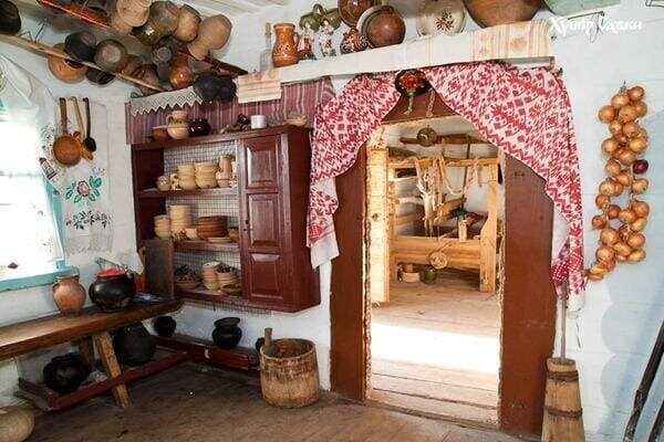Малоросская хата внутри. Фото из интернета.