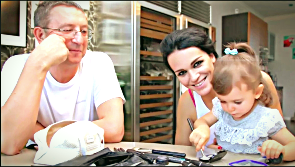 Слава и Анатолий Данилицкий и дочь