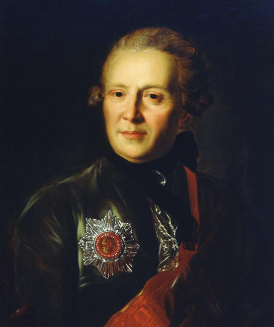 А. П. Сумароков  Портрет работы мастерской Фёдора Рокотова (1762)