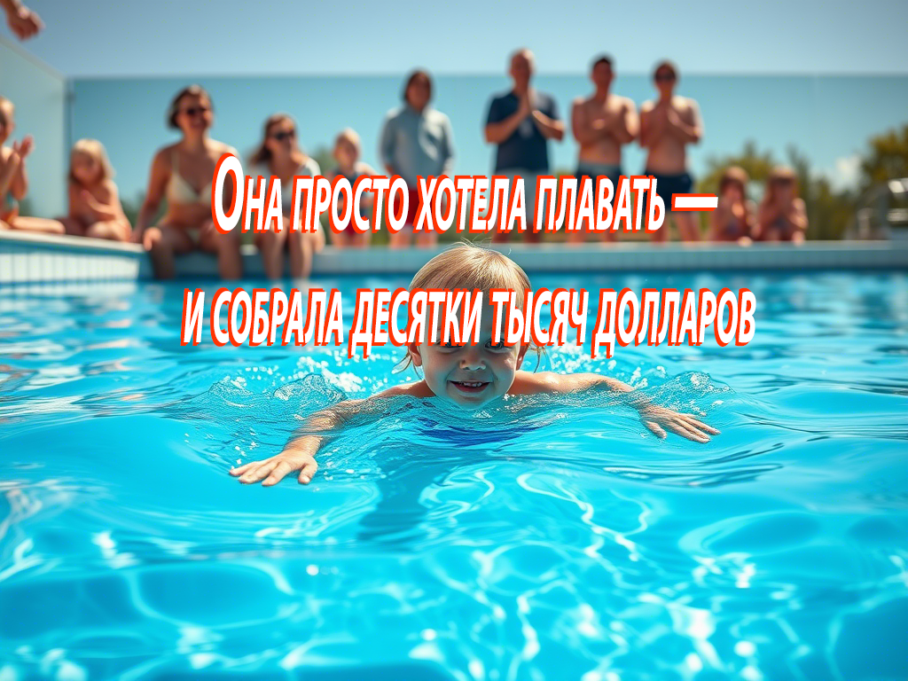Как одна маленькая девочка вдохновила сотни людей просто потому, что любила плавать.