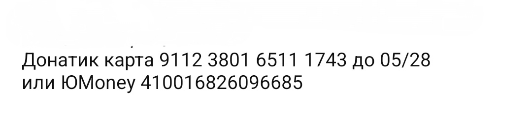 Поддержать меня и мой канал можно по этим реквизитам. Буду благодарна каждому ❤️