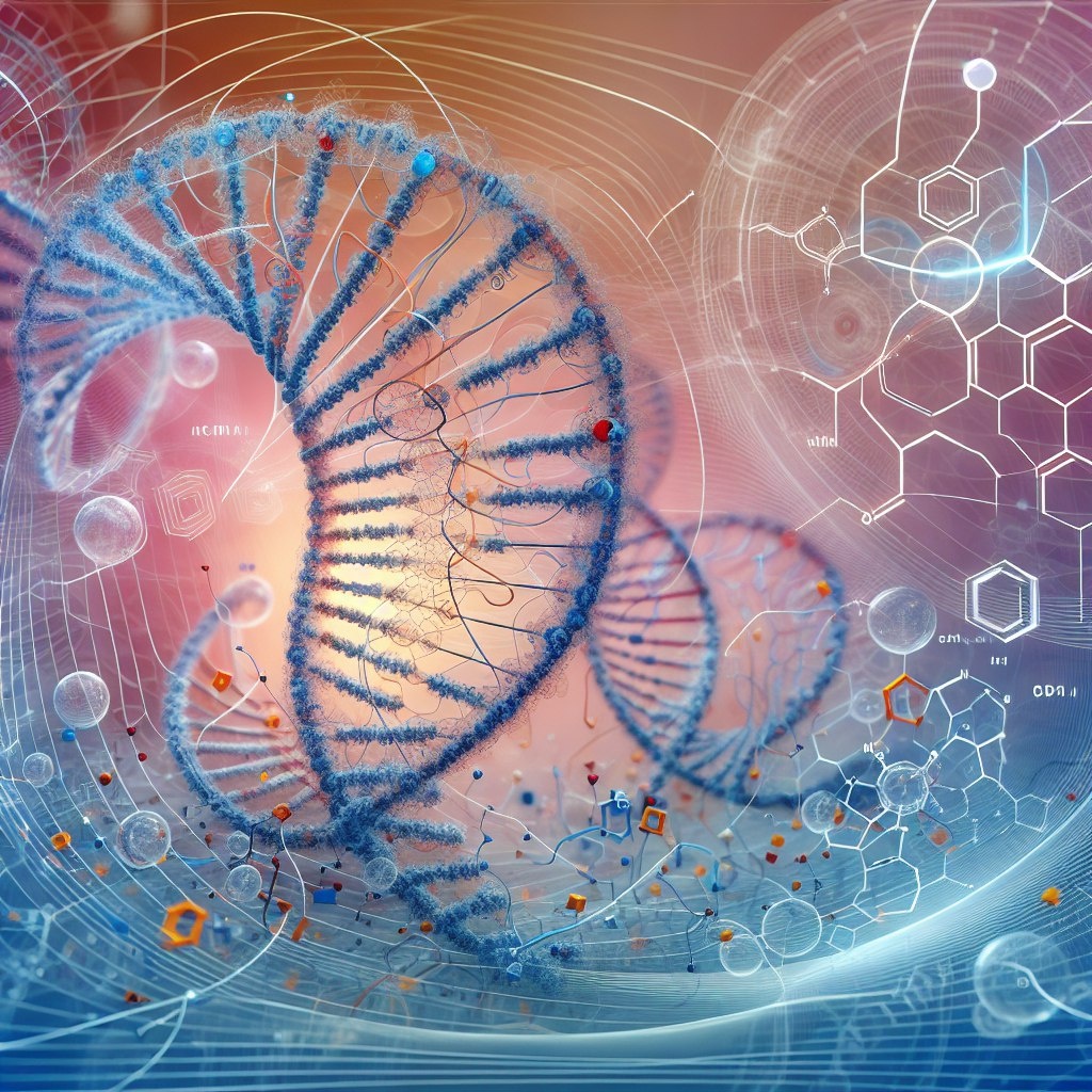 Абстрактное изображение ДНК