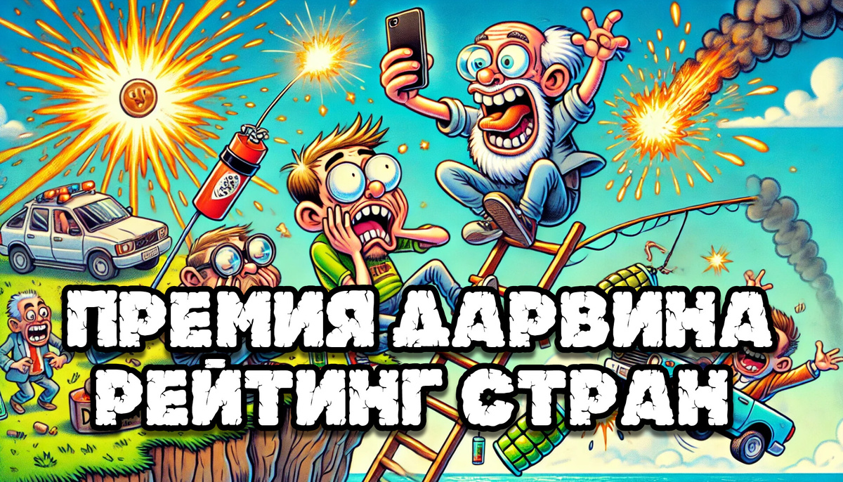 Премия Дарвина: Топ 7 Стран По Числу Лауреатов