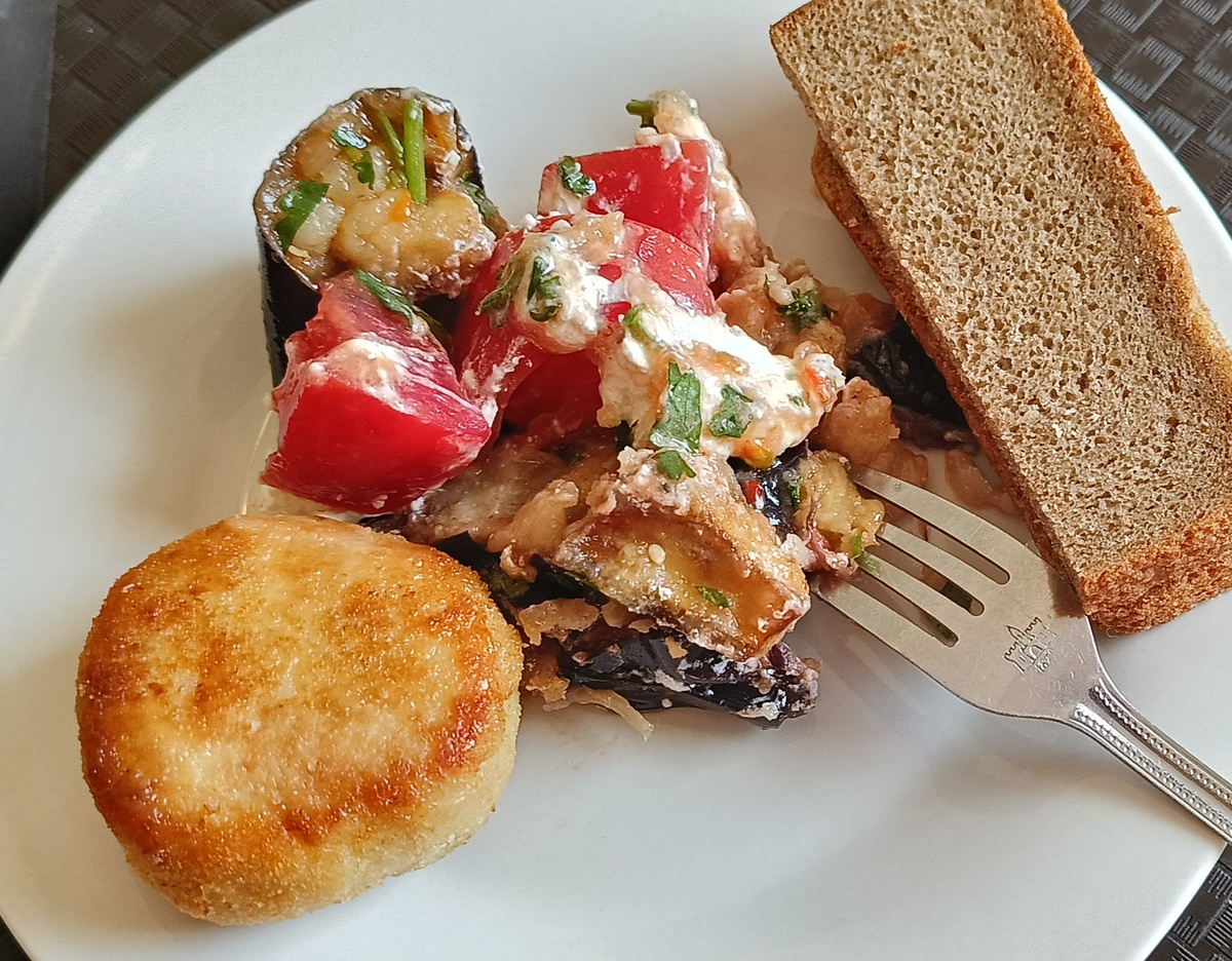 Я так не умею готовить баклажаны, увы. 