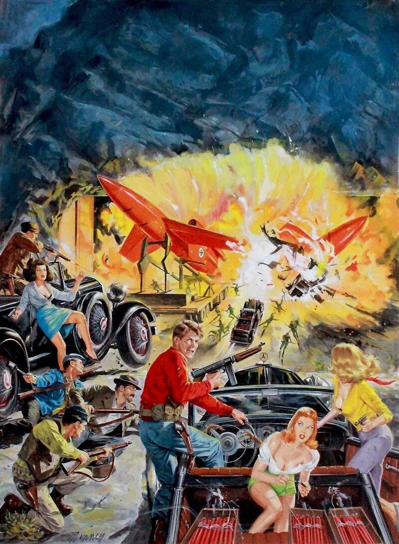 ИЛЛЮСТРАЦИЯ ХУДОЖНИКА БРЮСА МИННИ / Bruce Minney