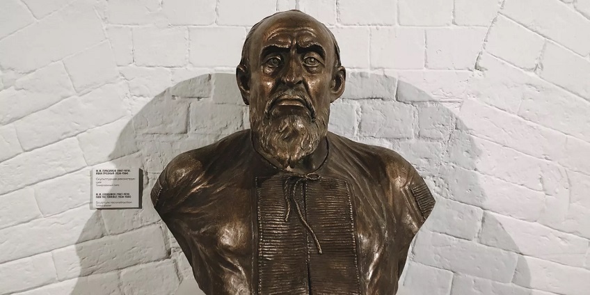 Реконструкция облика Ивана Грозного, выполненная М. Герасимовым