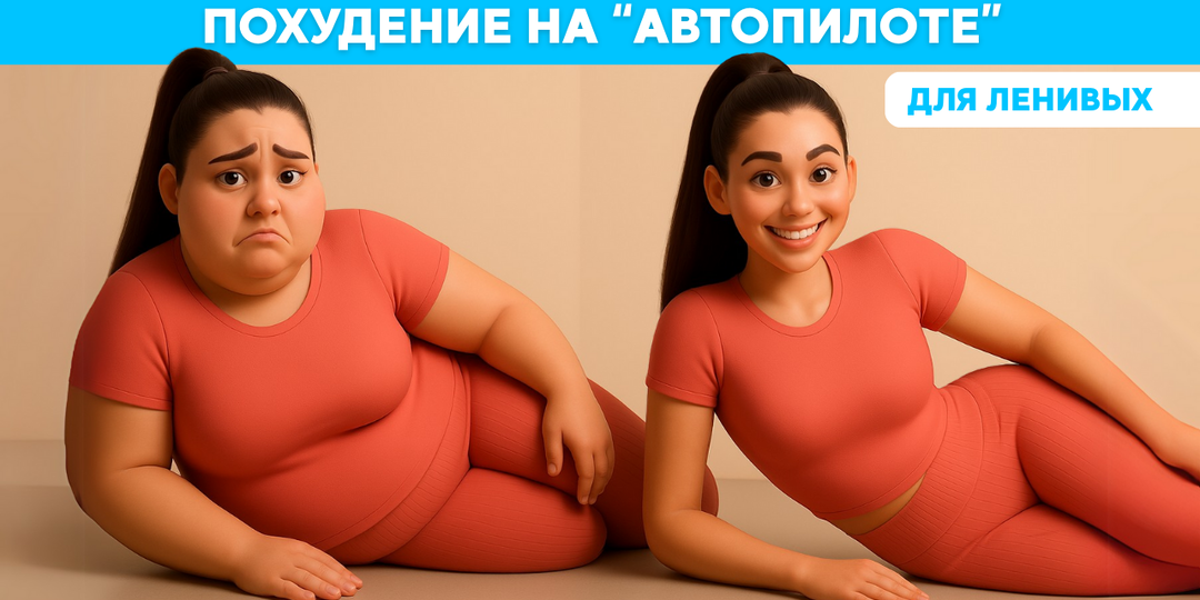 Самый ленивый способ сжигать жир каждый день: минус 2–5 кг в месяц на автопилоте, без спортзала и подсчётов