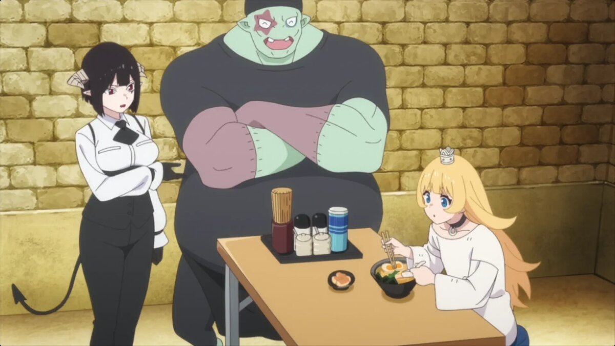 Кадр из аниме «Время пыток, принцесса!»   📷