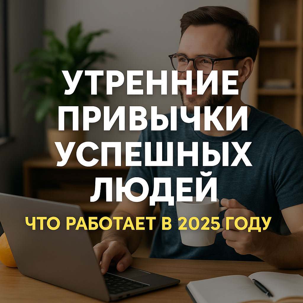 Какие утренние привычки важно выработать в себе